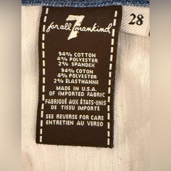 7 For All Mankind Demin - Picture 5 of 5